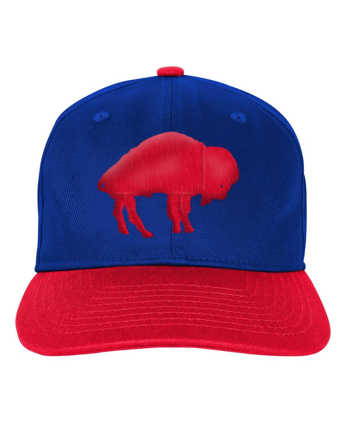 Outerstuff Big Boys and Girls Royal Buffalo Bills True Retro Adjustable Hat