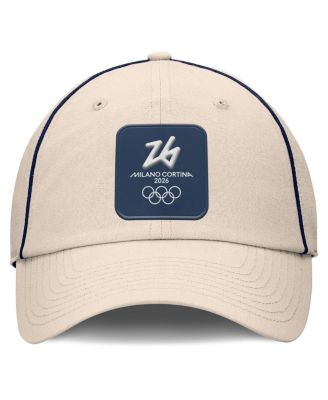 Men's Gray Milano Cortina 2026 Winter Olympics Set Off Adjustable Hat