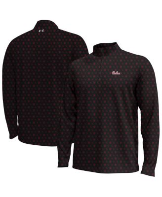 Under Armour - Men's Black South Carolina Gamecocks Gameday Armourfuse Half-Zip Jacket