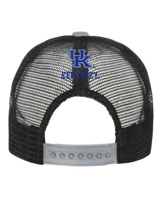 Big Boys and Girls Royal/Cream Kentucky Wildcats Modern Fan Trucker Adjustable Hat