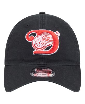 Men's Black Detroit Red Wings Deceptor 9TWENTY Adjustable Hat