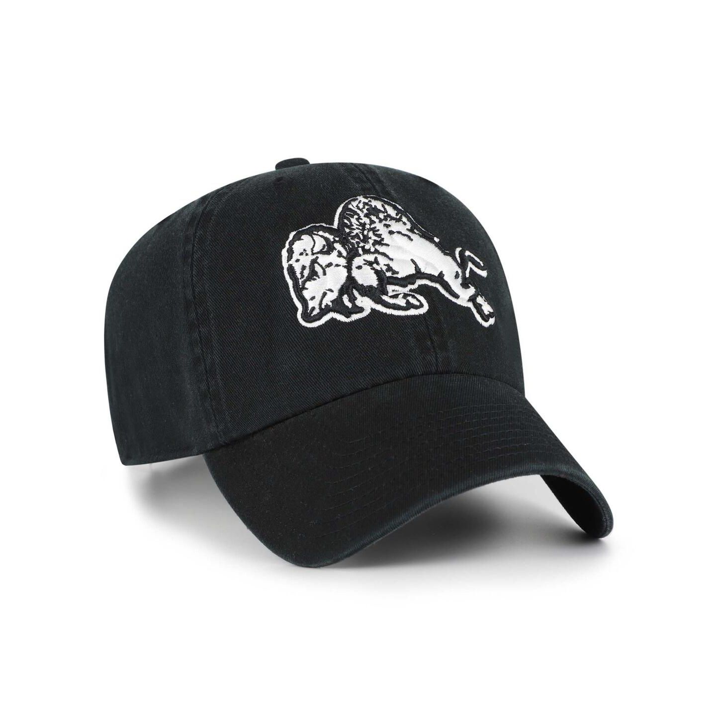 Мужская кепка '47 Brand Black Colorado Buffaloes Vault Clean Up Adjustable Hat — фото 3