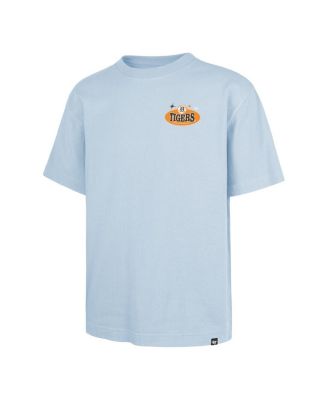 Men's Light Blue Detroit Tigers Ice Cream Parlor Foundation T-Shirt