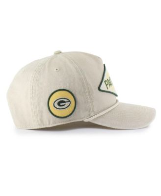Men's Khaki Green Bay Packers Cairn Hitch Adjustable Hat