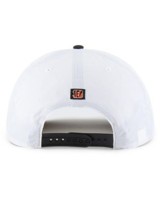 Men's White/Black Cincinnati Bengals Suburbia Hitch Two-Tone Adjustable Hat