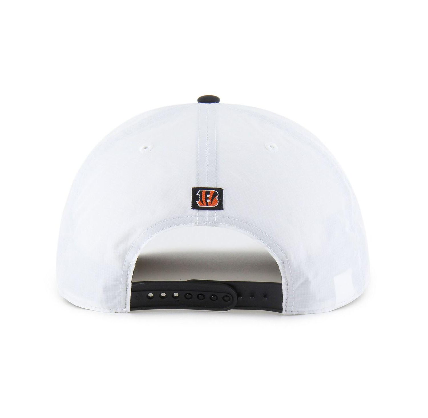 Men's White/Black Cincinnati Bengals Suburbia Hitch Two-Tone Adjustable Hat
