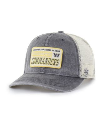 '47 Brand - Men's Charcoal Washington Commanders Canteen Relaxed Trucker Adjustable Hat
