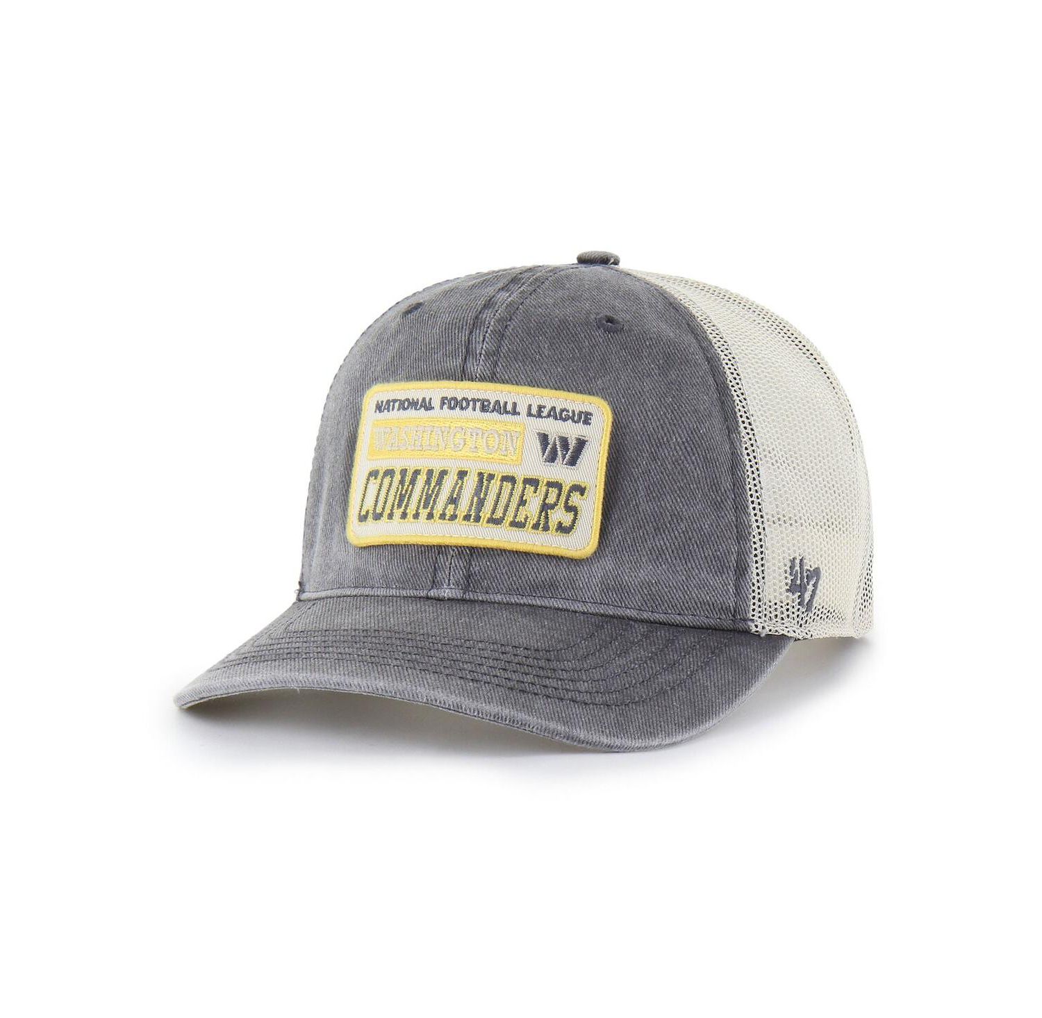 Men's Charcoal Washington Commanders Canteen Relaxed Trucker Adjustable Hat