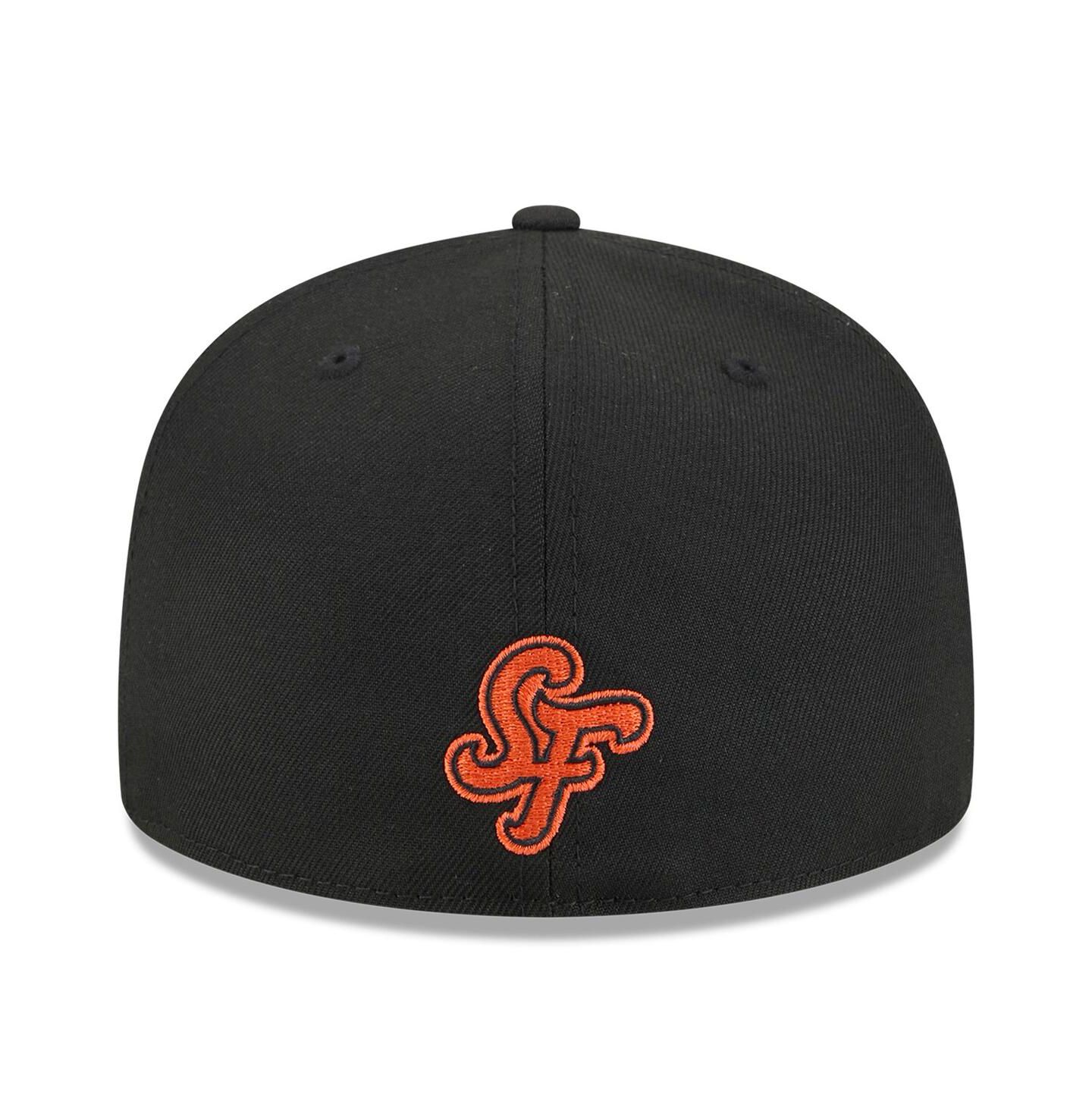 Мужская кепка New Era Black San Francisco Giants 2025 City Connect Wordmark 59FIFTY Fitted Hat — фото 2