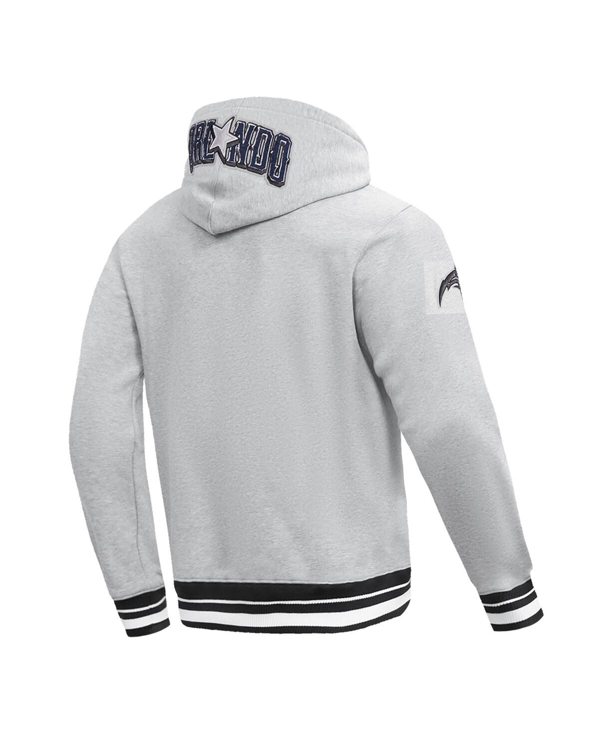 Pro Standard Men's Gray Orlando Magic 2024/25 City Edition Pullover Hoodie In Blue