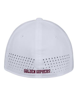 Men's White Minnesota Golden Gophers 2025&nbsp;On-Field Performance Flex Hat