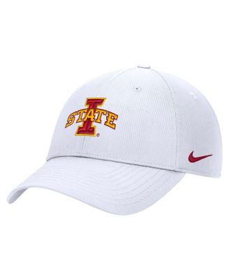 Nike - Men's White Iowa State Cyclones 2025 On-Field Club Performance Adjustable Hat
