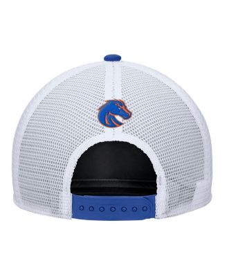 Men's Royal Boise State Broncos 2025 On-Field Rise Trucker Performance Adjustable Hat