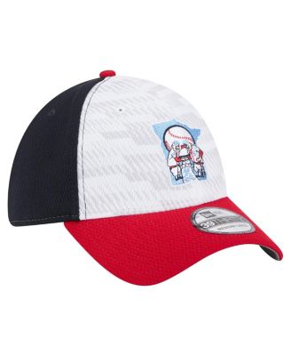 Men's Navy/Red Minnesota Twins 2025 MLB Clubhouse 39THIRTY Flex Hat