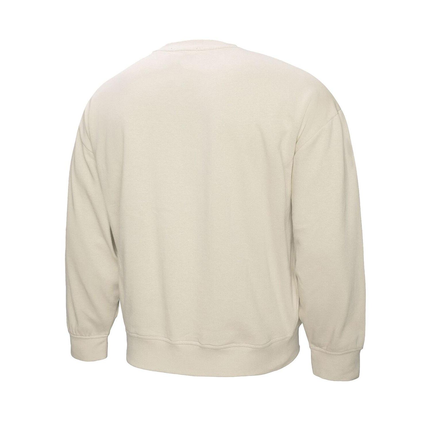 Women's Cream Buffalo Bills Plus Size Shooting Star Pullover Sweatshirt