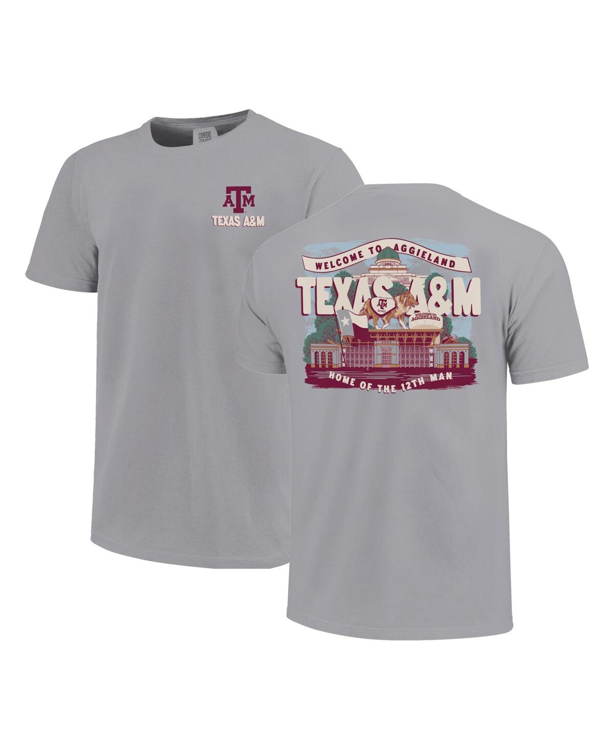 Image One Big Boys And Girls Gray Texas A M Aggies Local Campus Scene T-shirt In Gray