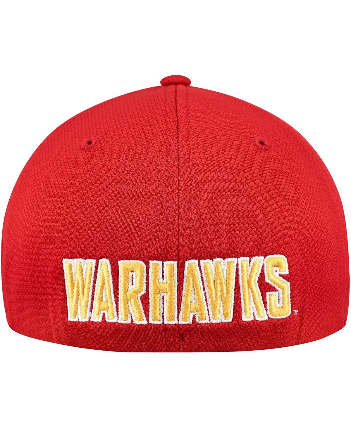 Top Of The World Men'sâ Maroon Ulm Warhawks Reflex Hybrid Tech Flex Hat In Red