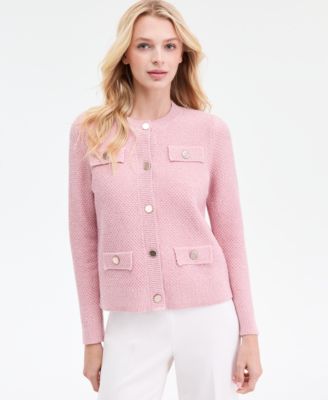 Anne Klein - Women's Glitz Lady Crewneck Cardigan