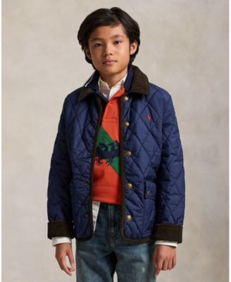 Boys 8-20 Hooded Barn Jacket