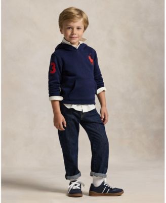 Toddler and Little Boys Big Pony Fleece Hoodie