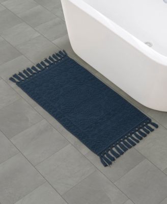Nellore Fringe Cotton 20" x 38" Bath Rug