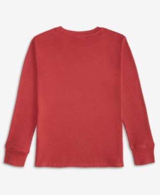 Boys' 5-20 Thermal Long-Sleeve Crewneck T-Shirt, Macy's Exclusive
