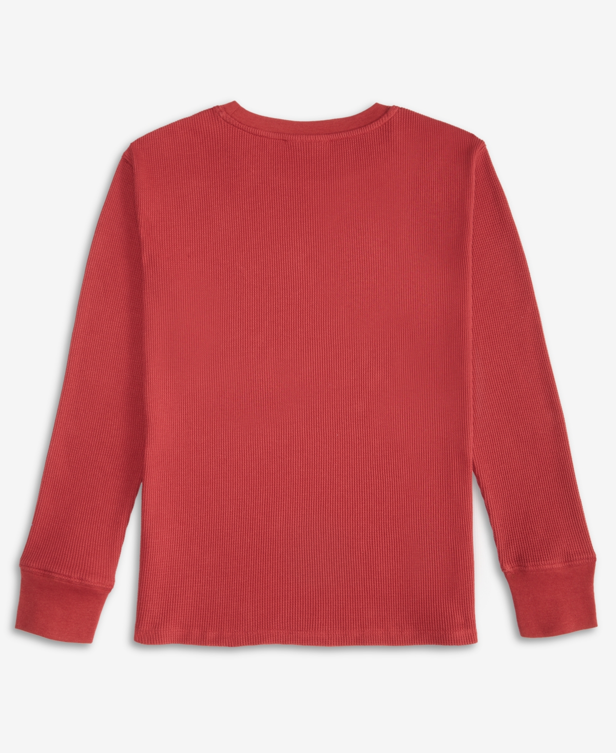 Epic Threads Boys 5-20 Thermal Long-sleeve Crewneck T-shirt, Macy's Exclusive In Red