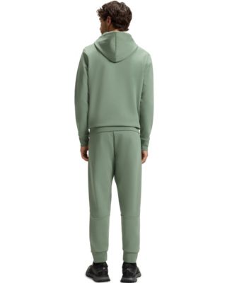 Men's Moulded Logo Cotton Blend Hoodie