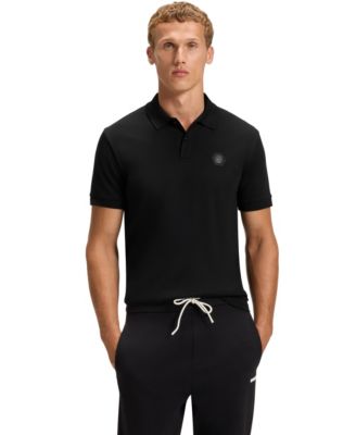Hugo Boss - BOSS by Men’s Double B Pima-Cotton Polo Shirt