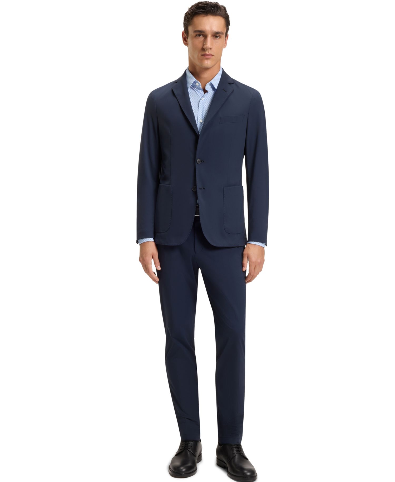 Men’s Performance-Stretch Slim-Fit Dress Shirt