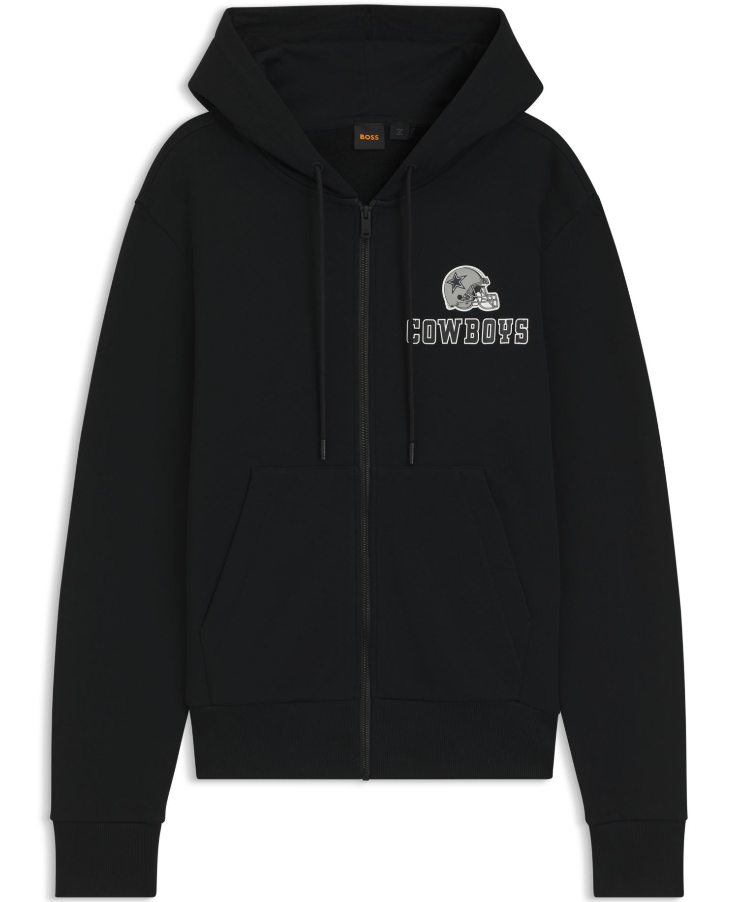 BOSS x DALLAS COWBOYS Regular Fit Zip-Up Hoodie