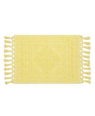 Nellore Fringe Cotton 20" x 38" Bath Rug