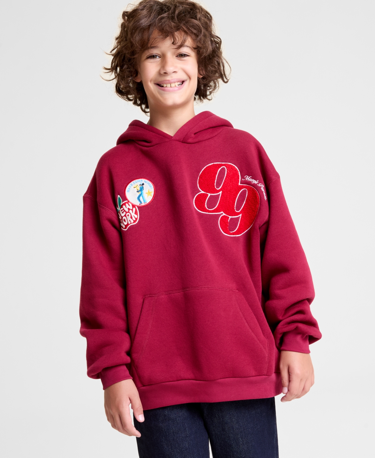 Macy's Thanksgiving Day Parade Kids Xs-xl Cozy Adventures Hooded Sweatshirt,  Exclusive In Red