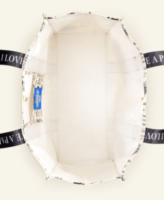 Thanksgiving Day Parade 2025 Large Wax Coated Tote Bag, Macy's Exclusive