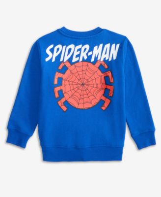 Boys' Toddler 2T-4T Spider-Man Graphic Sweatshirt, Macy's Exclusive