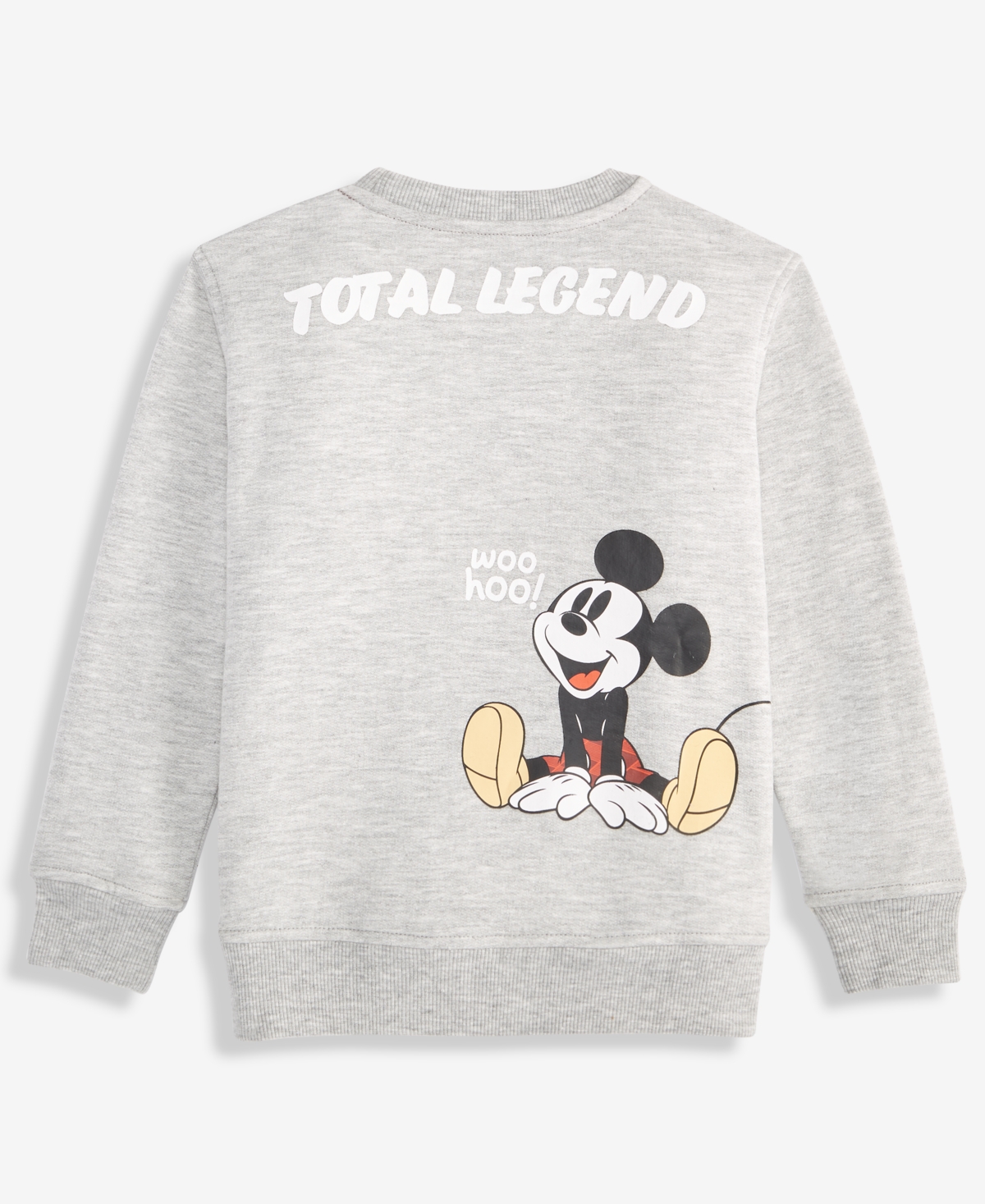 Epic Threads Boys Toddler 2t-4t Mickey Graphic Long-sleeve Sweatshirt, Macy's Exclusive In Gray