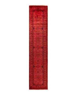 ADORN HAND WOVEN RUGS - Fine Vibrance M1355 2'6"x11'6" Runner Area Rug