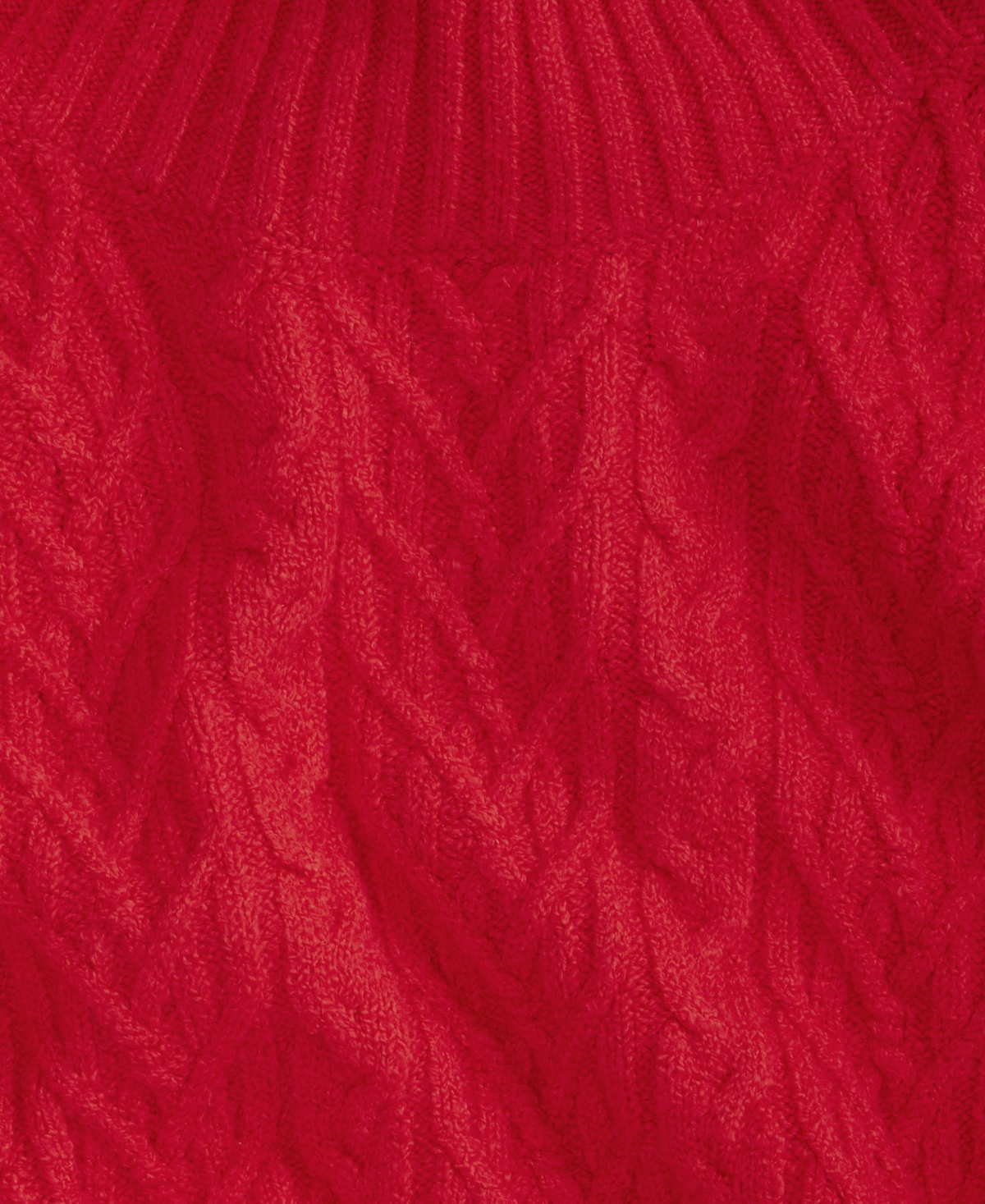 On 34th Women's Mock-Neck Cable-Knit Pullover Sweater, Created for Macy's