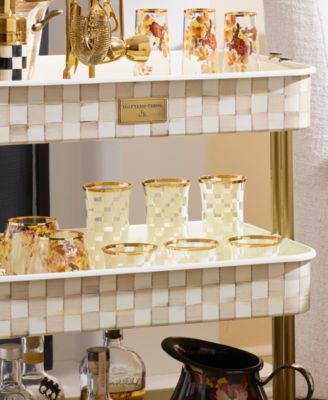 Carnival White Highball Glass, Set of 2