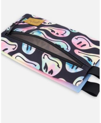 Girl Double Pencil Case Smiley Face Girl - Toddler|Child