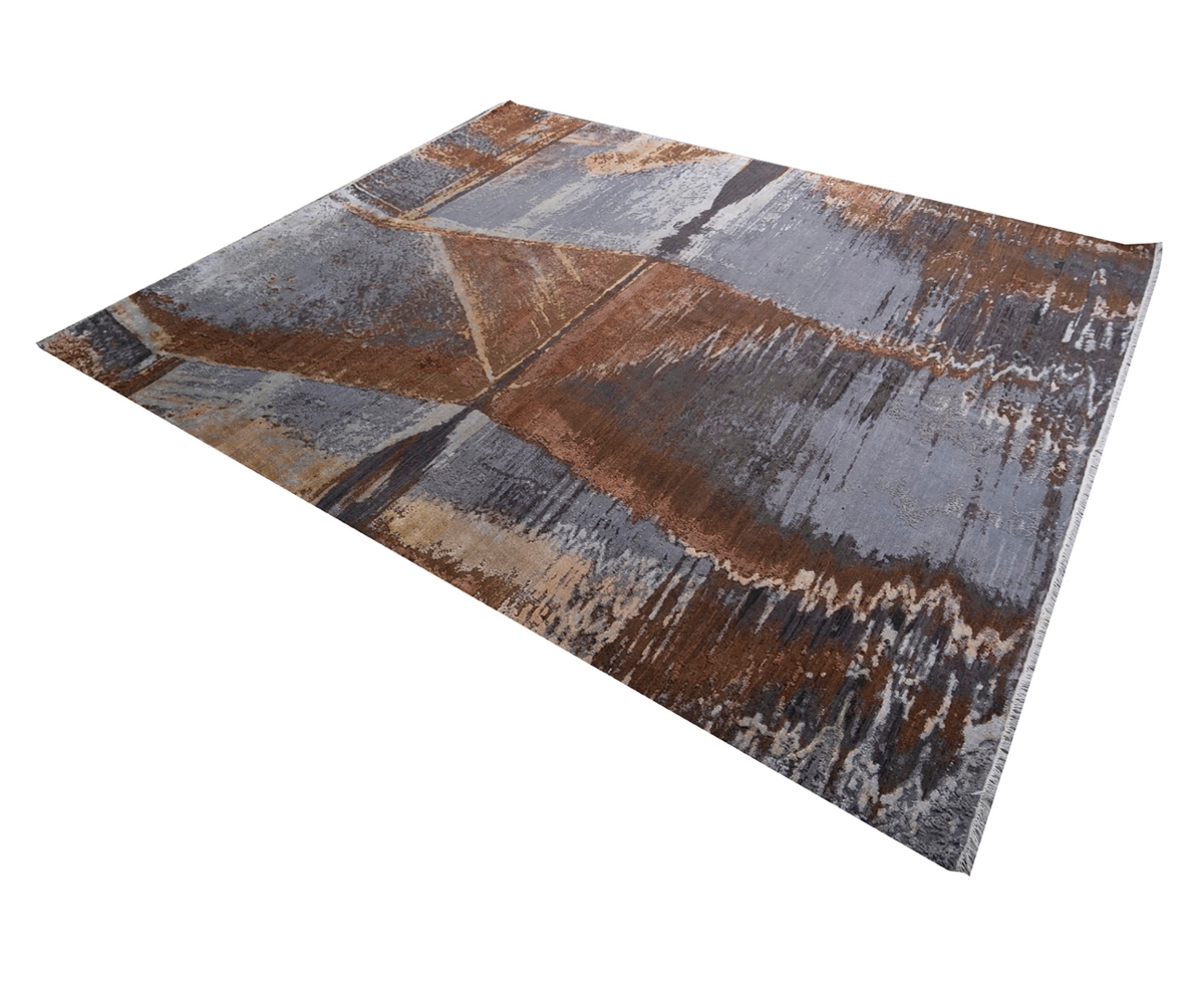 Adorn Hand Woven Rugs Modern M8527 8'1"x10'3" Area Rug In Multi