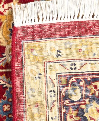 Adorn Hand Woven Rugs Mogul M1129 Rug Collection In Red
