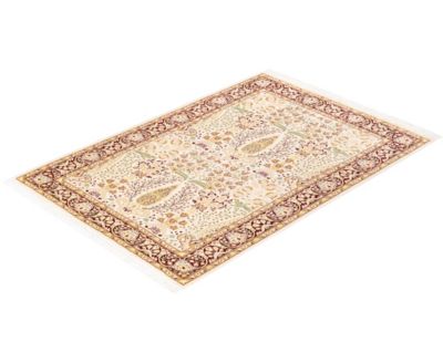 Adorn Hand Woven Rugs Mogul M1279 Rug Collection In White
