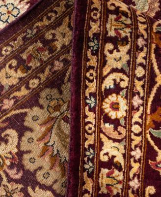 Adorn Hand Woven Rugs Mogul M1090 Rug Collection In Red