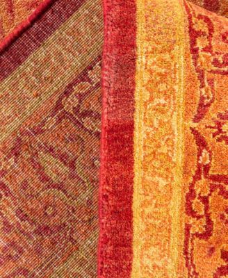 Mogul M1554 3'x9' Runner Area Rug