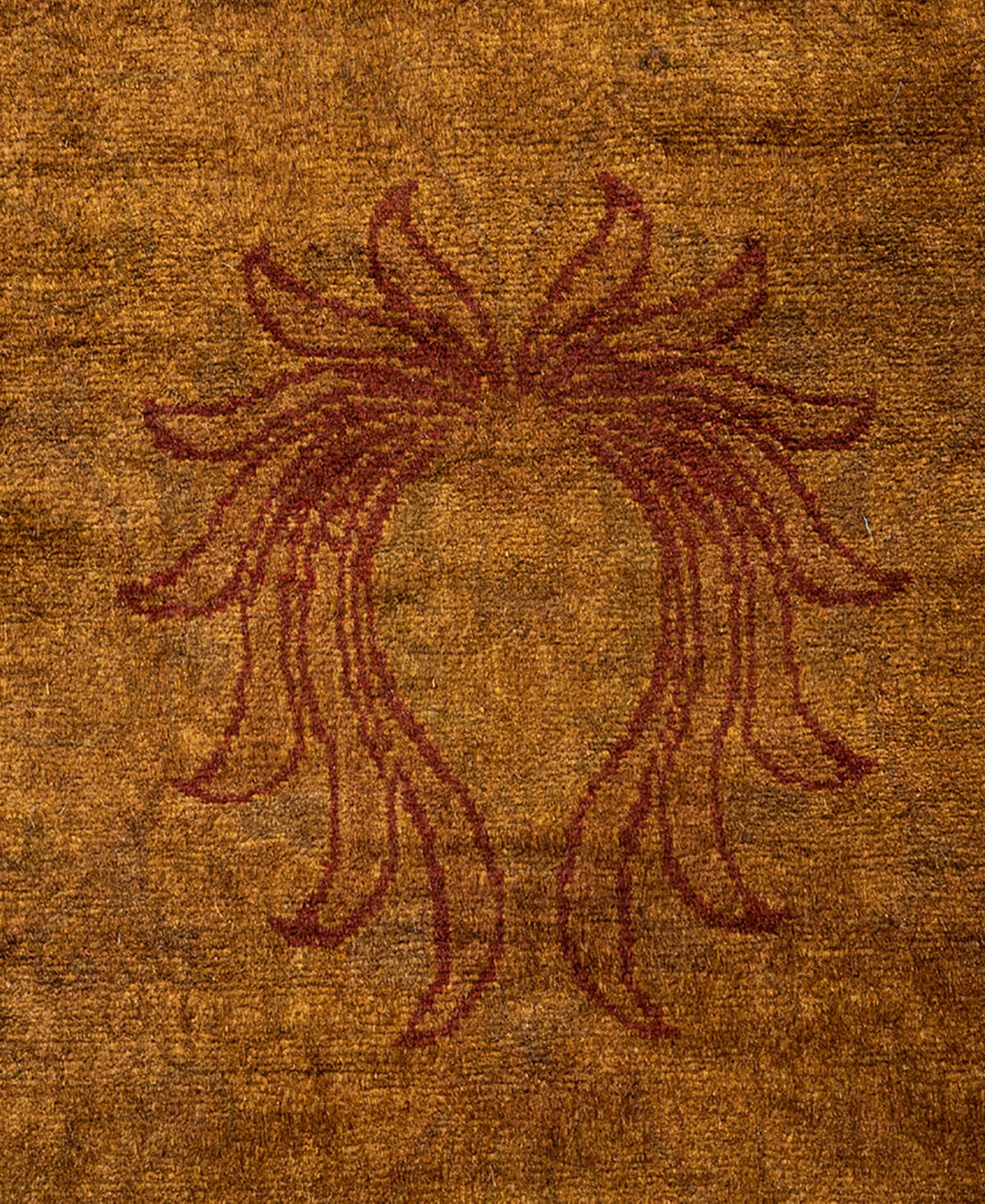 Adorn Hand Woven Rugs Fine Vibrance M1055 2'6"x11'2" Runner Area Rug In Brown
