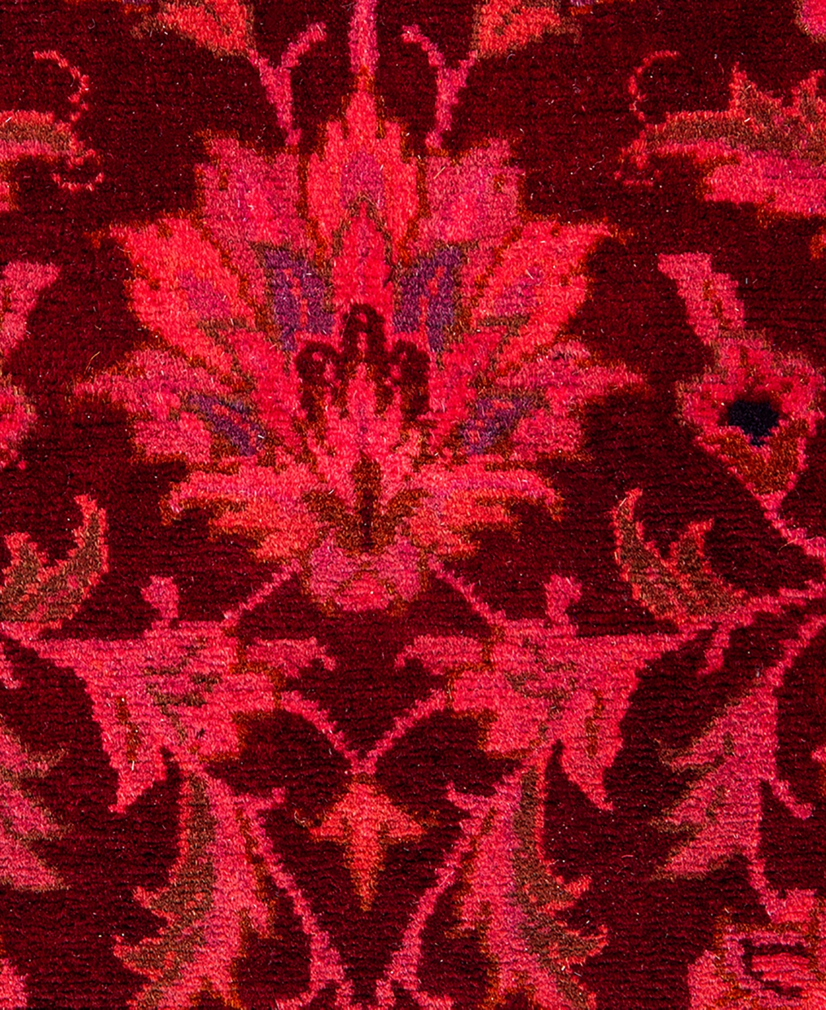 Adorn Hand Woven Rugs Fine Vibrance M1192 2'6"x12'3" Runner Area Rug In Orange