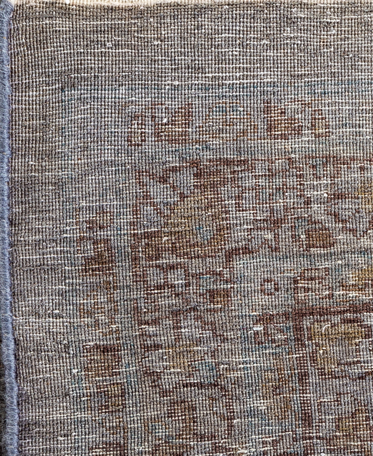 Adorn Hand Woven Rugs Fine Vibrance M1507 8'2"x10'5" Area Rug In Gray