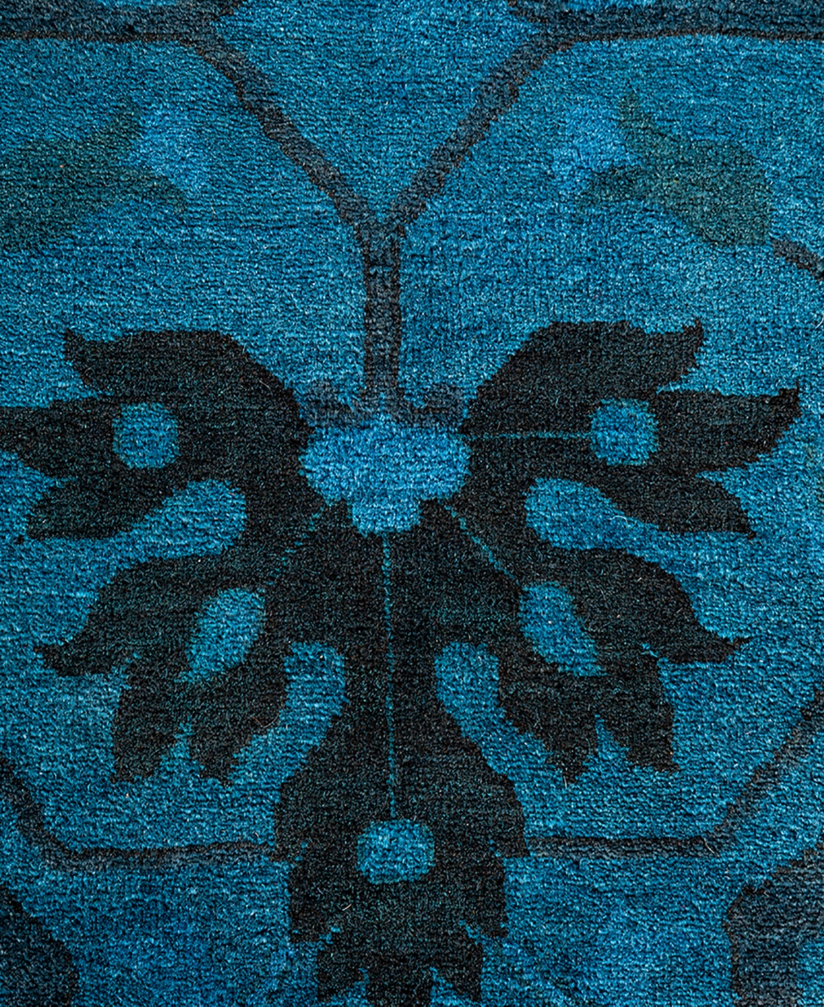 Adorn Hand Woven Rugs Fine Vibrance M1381 9'x11'10" Area Rug In Blue