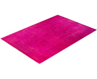 Adorn Hand Woven Rugs Fine Vibrance M1357 Rug Collection In Pink